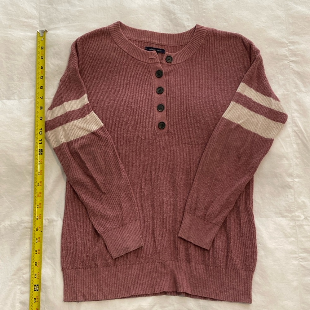 American Eagle women’s henley sweater size XS